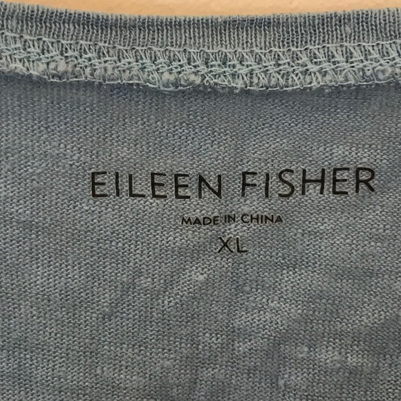 Hi-Low Short Sleeve Eileen Fisher T-shirt - Picture 2 of 7